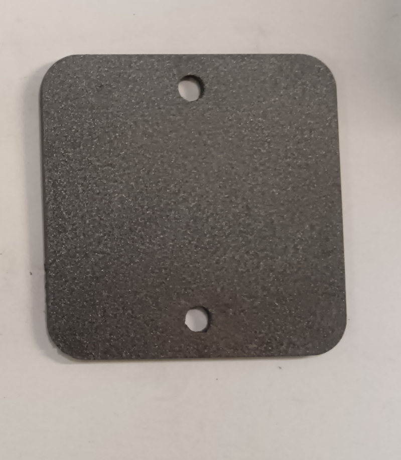 Пятка для стойки 100х100х3мм