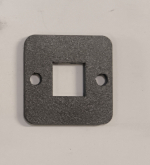 Пятка для стойки 56х56х3мм отв 21х21