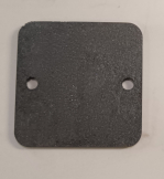 Пятка для стойки 80х80х3мм .